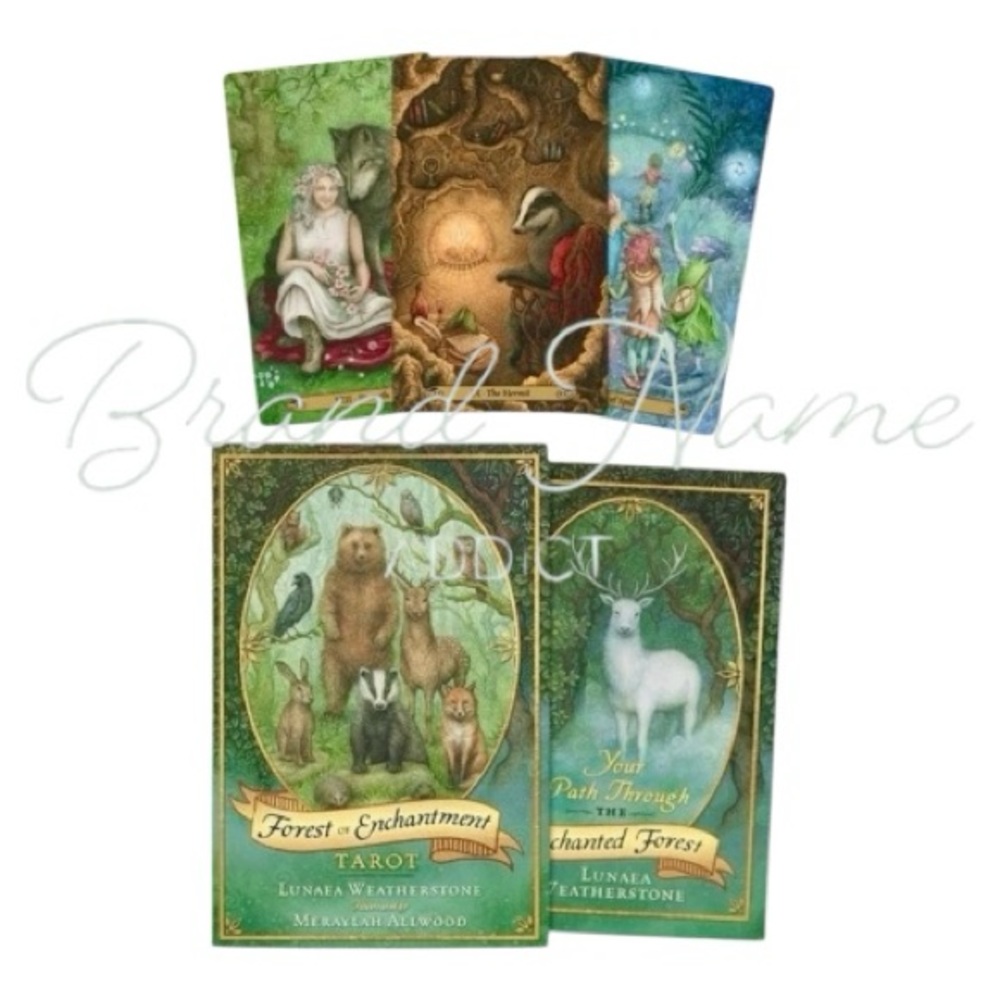 PRICE IS FIRM - Forest Enchantment Pocket Size Tarot Card Deck
